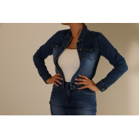 New Star Denim Jacket Dalton Stone Used